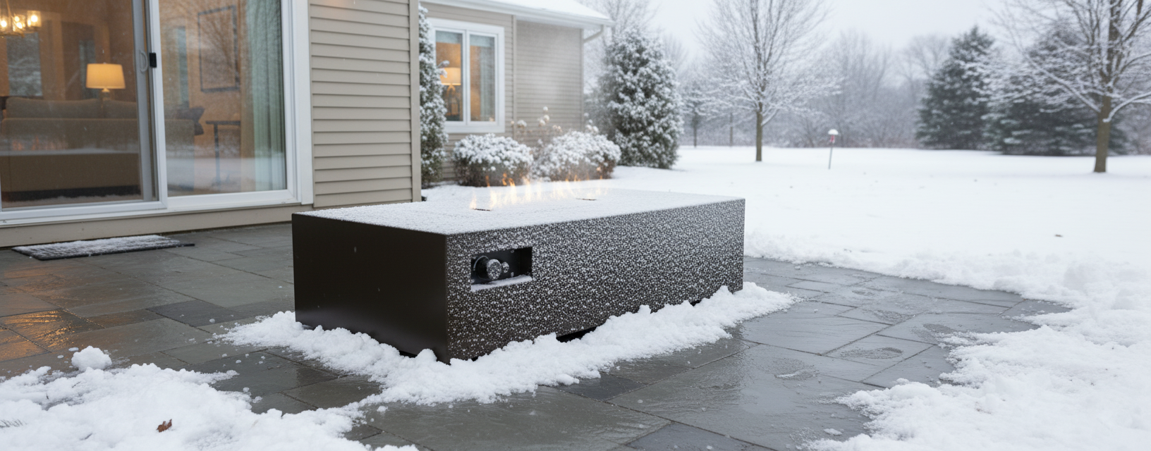 Can You Leave a Fire Table Out in the Winter?