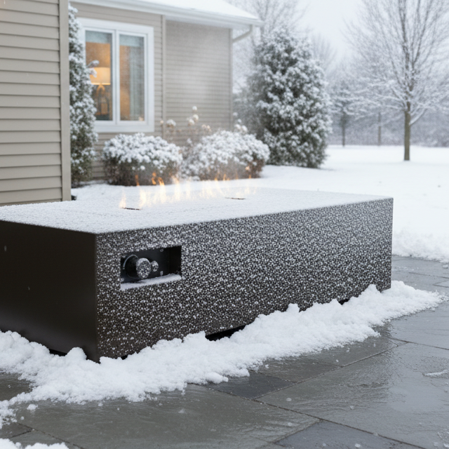 Can You Leave a Fire Table Out in the Winter?