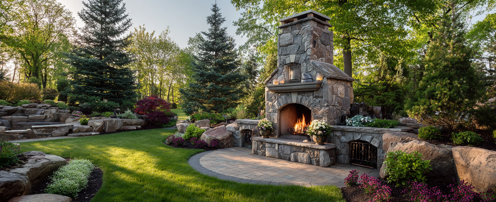 Do outdoor fireplaces need a vent? Not Really
