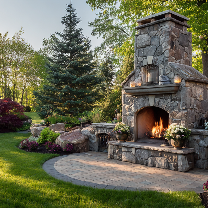 Do outdoor fireplaces need a vent? Not Really