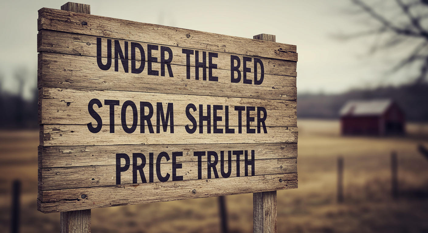 Under the Bed Storm Shelter Price Truth