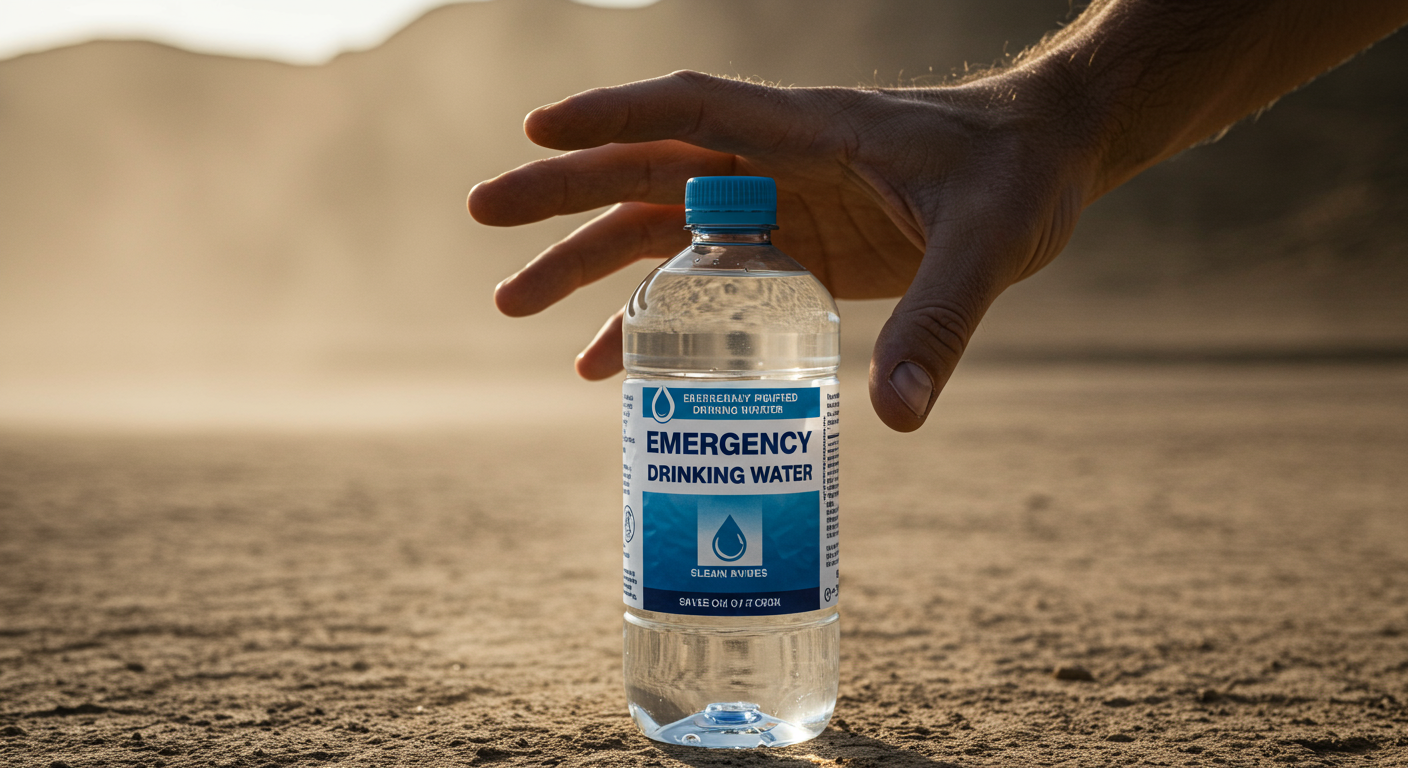Emergency Purified Drinking Water Saves Lives