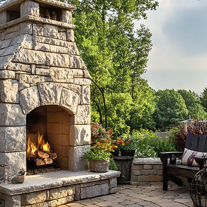 Fireplace Kit Outdoor: 2X Your Home Value
