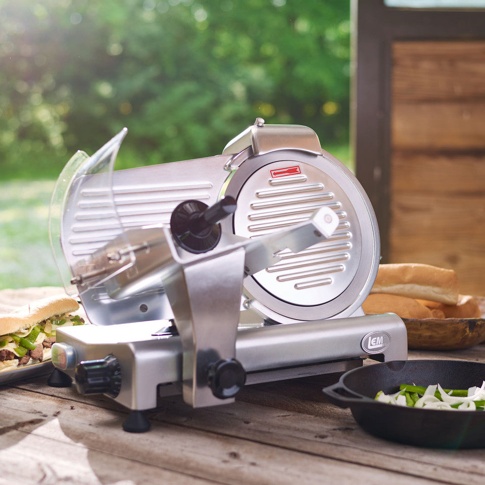 LEM BigBite® 10" Meat Slicer - Perfect for Preppers and Food Enthusiasts