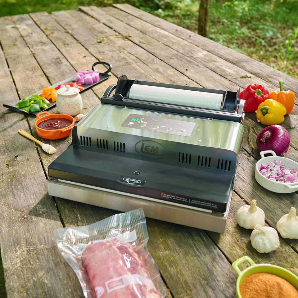 LEM MaxVac® 1000 Vacuum Sealer - Ultimate Food Preservation for Preppers