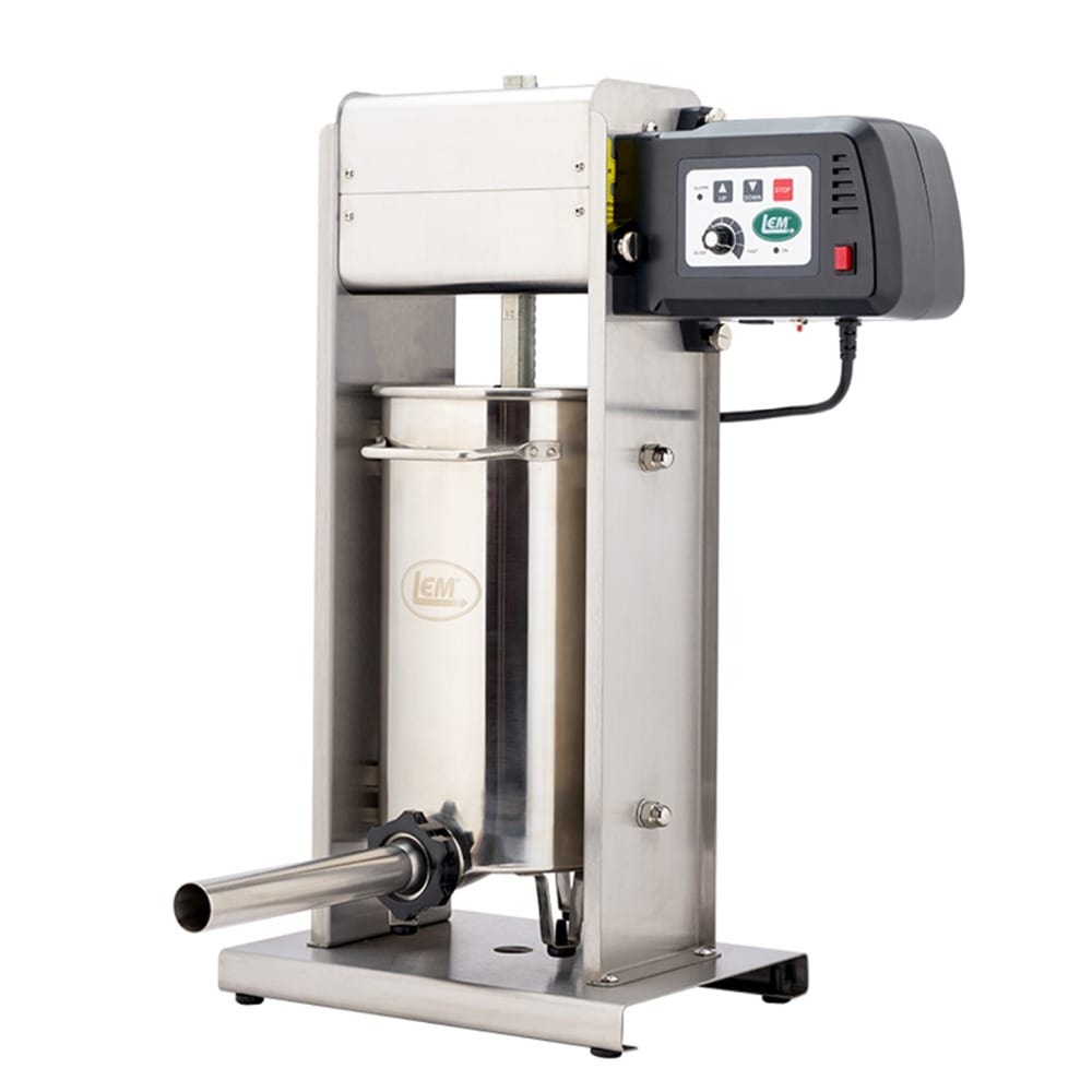 20 lb. LEM Big Bite Motorized Sausage Stuffer product photo