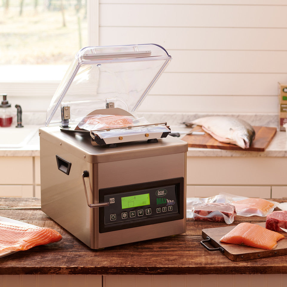 LEM MaxVac® Pro+ Chamber Vacuum Sealer - Ultimate Food Preservation for Preppers