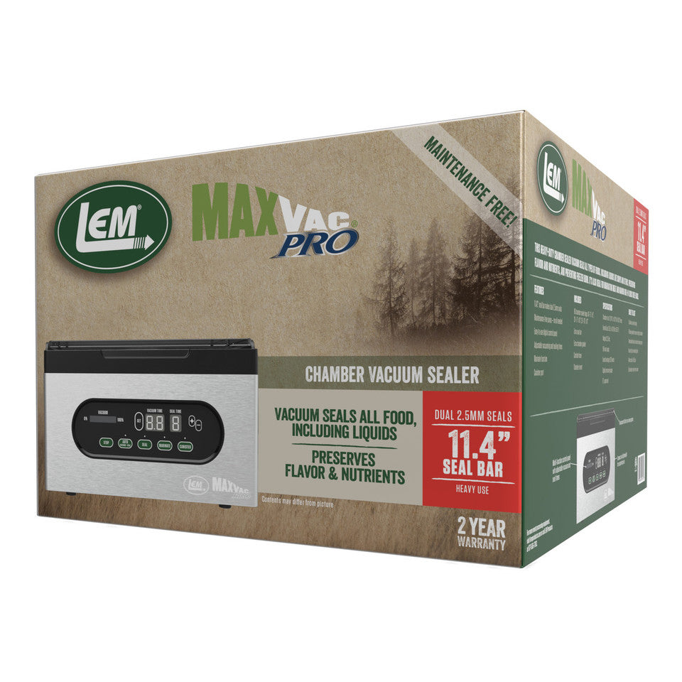 LEM MaxVac® Pro Chamber Vacuum Sealer - Ultimate Food Preservation
