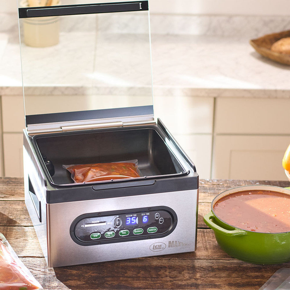 LEM MaxVac® Chamber Sealer Bundle - Ultimate Food Preservation for Preppers