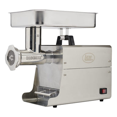 LEM #22 DualGrind BigBite® Meat Grinder - 1 HP Product photo