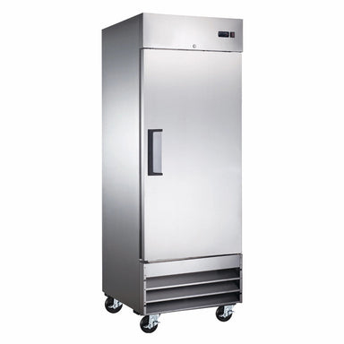 29inch wide Professional Grade Reachin Refrigerator with 1 Door and 23 cu ft capacity main product view showing key features for emergency preparedness