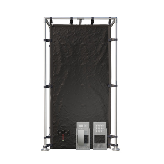 Small Faraday Tent – LX Black RF/EMI Shielding Enclosure Room (4′ x 4′ x 6.5′)