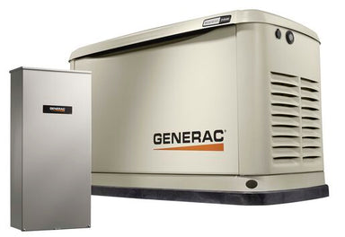 Generac 7210 2421 kW AirCooled Standby Generator primary product showcase highlighting key features and benefits for automatic whole-house backup power
