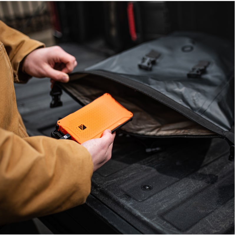 Faraday Dry Bag Backpack NX3 3pc Kit Secure Waterproof EMP and EMP Digital Protection precision manufacturing detail with quality construction for electromagnetic pulse protection and security