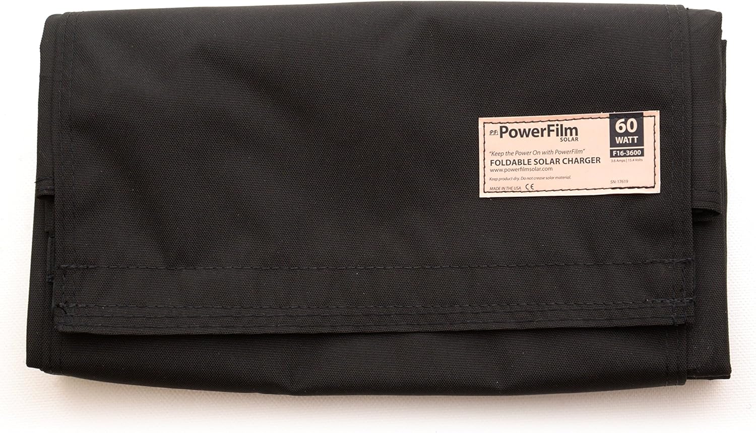 PowerFilm 60W Foldable Solar Solar Panel folded