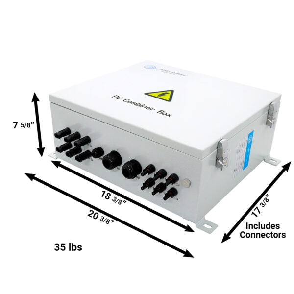 3960 Watt Solar Power Kit with 8000 Watt Pure Sine Inverter Charger - AIMS Power