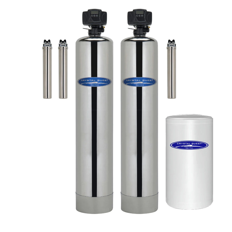 Crystal Quest Eagle Whole House Water FilterIonizer 913 GPM 46 people precision manufacturing detail with quality construction for superior water purification systems