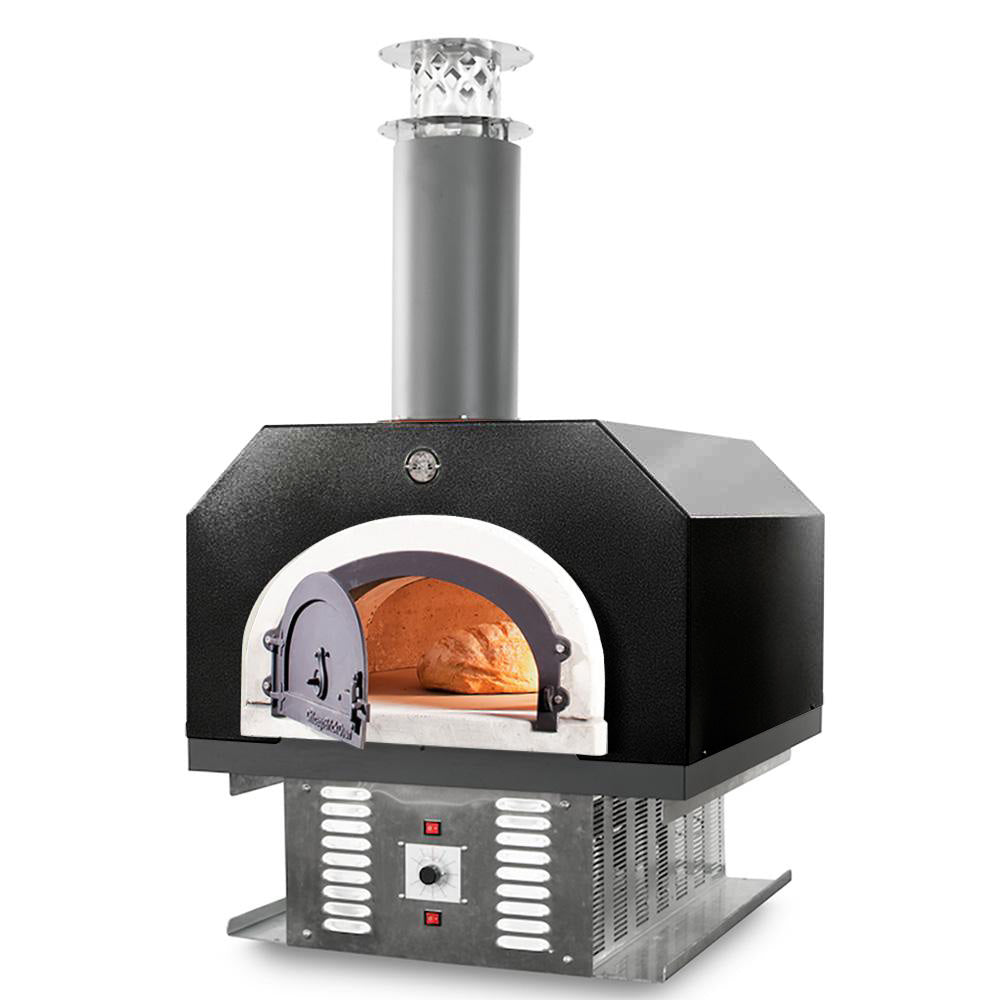 Solar Black color Chicago Brick Oven CBO 750 Hybrid Countertop Pizza Oven with No SKIRT