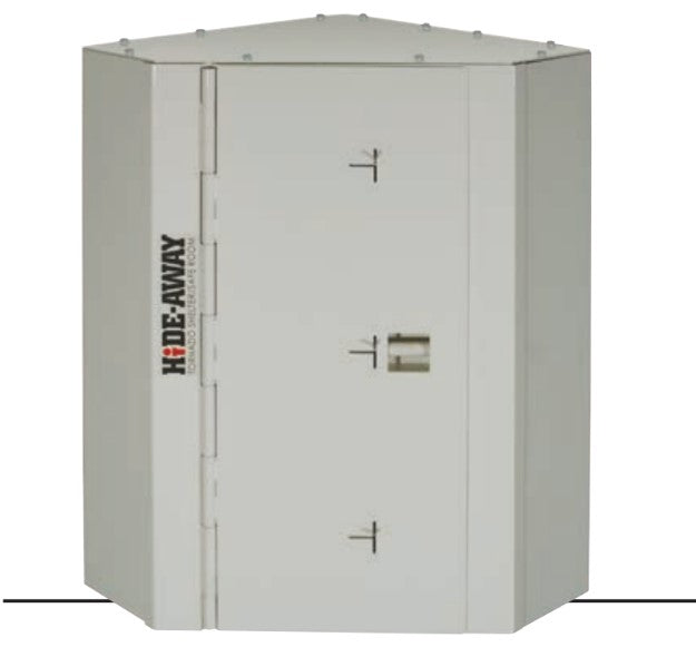 Hide-Away® Storm Shelter Stationary Corner Unit product photo