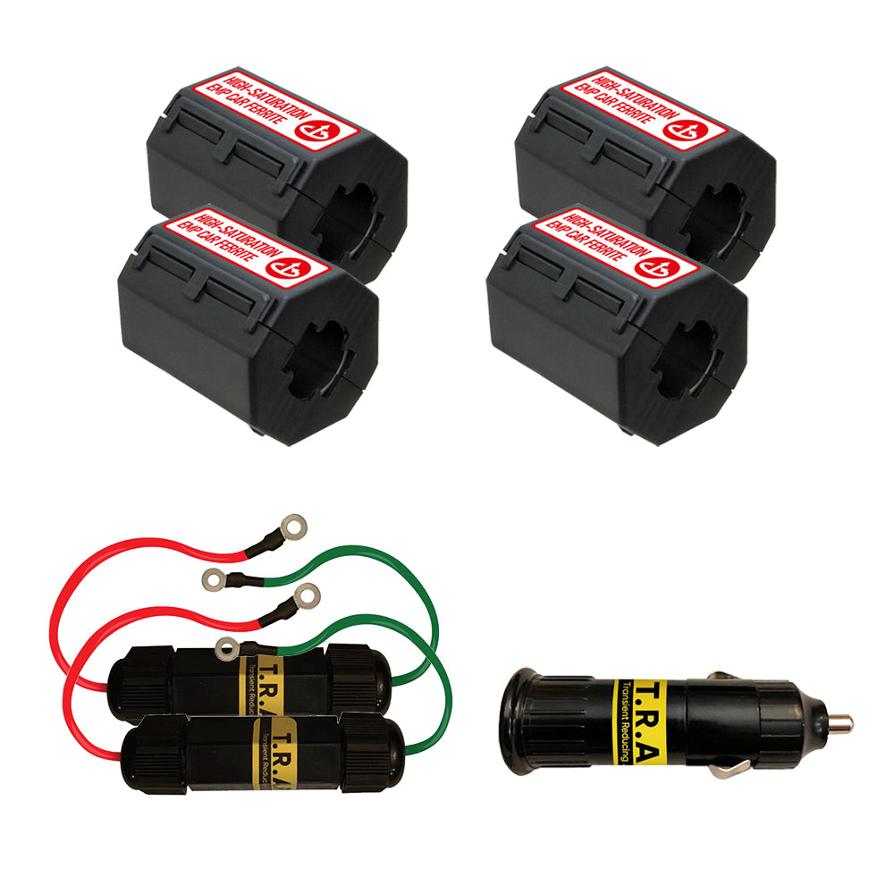 TRAP EMP Diesel Vehicle Protection Kit Shield Your Diesel Against EMPs complete system package with professional installation components for electromagnetic pulse protection