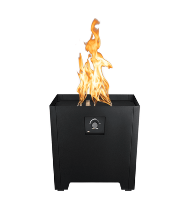 black Warming Trends Series II 18"x18" Portable Liquid Propane Gas Fire Pit