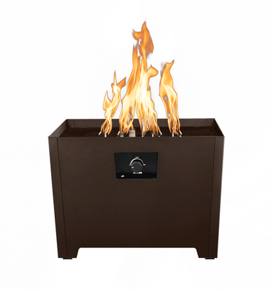 Bronze color Warming Trends Series III 18"x24" Portable Liquid Propane Gas Fire Pit