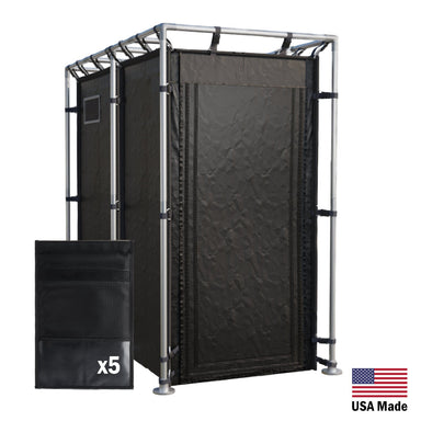 Law Enforcement 4x4 Evidence Enclosures for Securing Digital Evidence by Faraday Defense primary product showcase highlighting key features and benefits for electromagnetic pulse protection and security