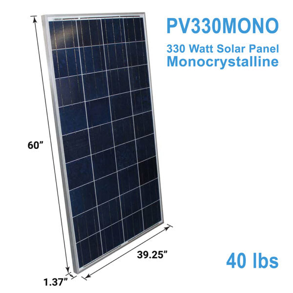 3960 Watt Solar Power Kit with 8000 Watt Pure Sine Inverter Charger - AIMS Power
