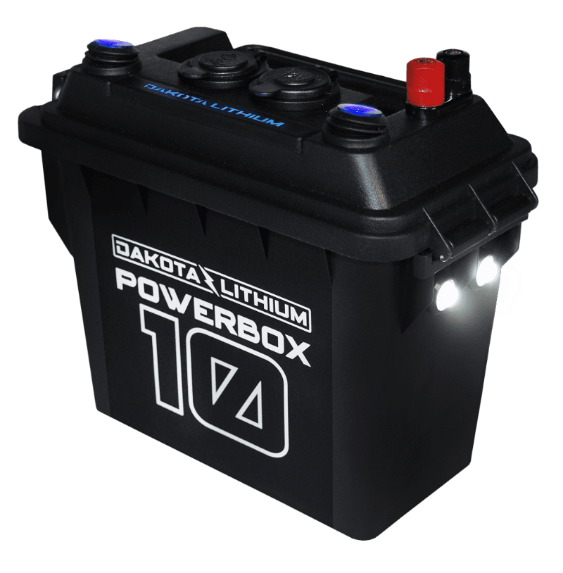 Dakota Lithium Powerbox 10 primary product showcase highlighting key features and benefits for professional emergency preparedness applications