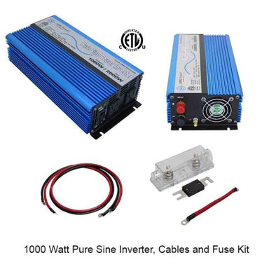 1000 Watt Pure Sine Power Inverter Kit Reliable Power for Preppers - reliable prepper equipment for emergency preparedness and self-sufficiency