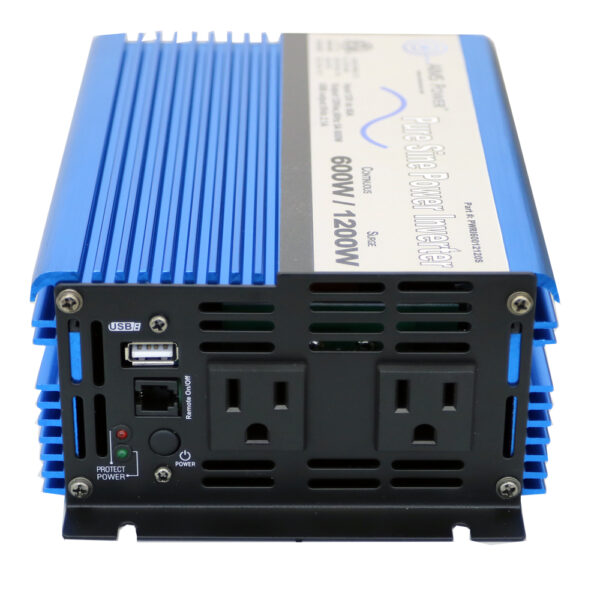 AIMS Power 240 Watt Solar with 600 Watt Inverter Backup - Off Grid Power Kit