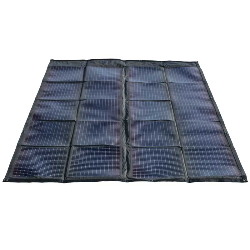 PowerFilm 100W Solar Blanket Foldable Solar Panel advanced digital control interface with monitoring capabilities for maximum renewable energy efficiency