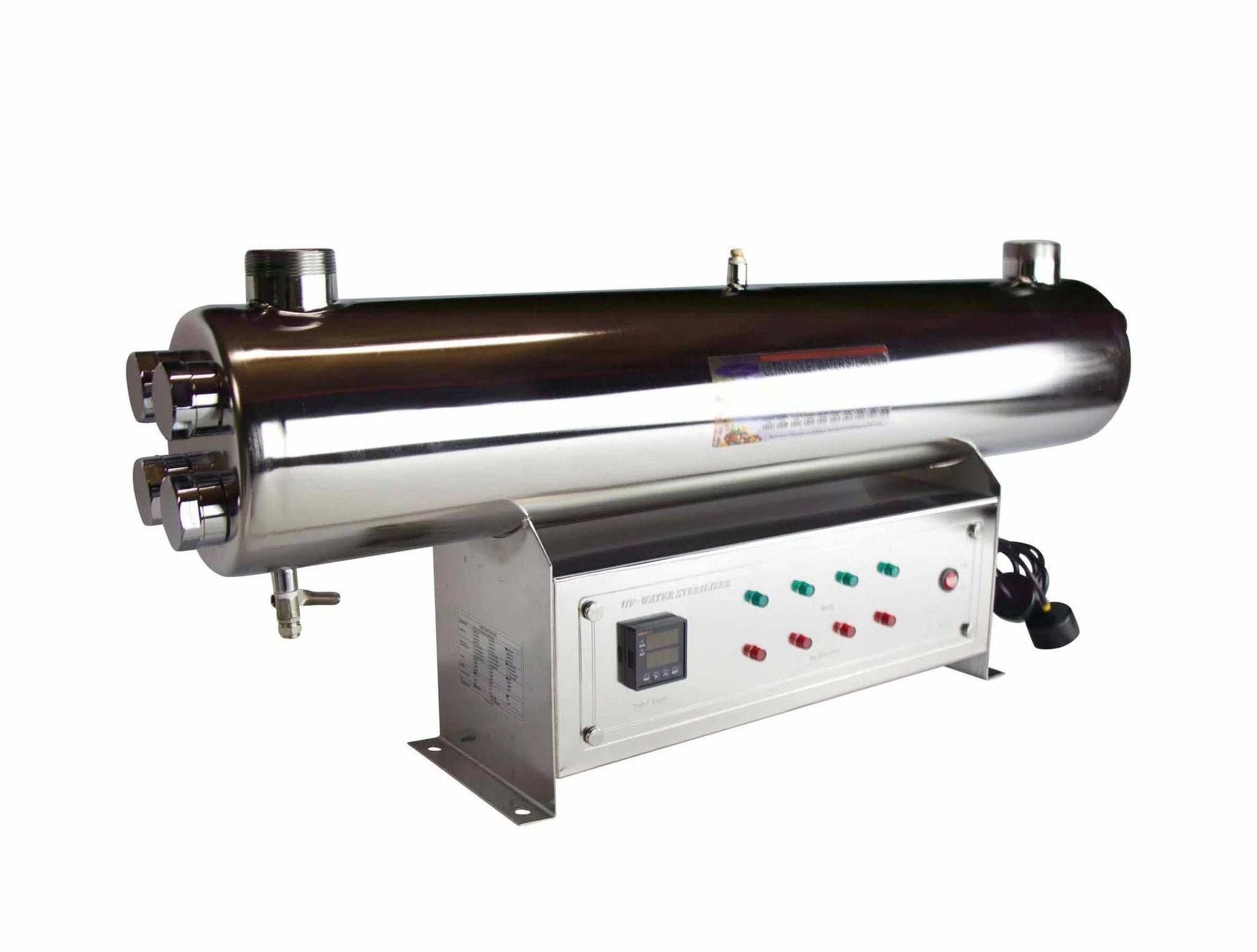 Crystal Quest 60 GPM Ultraviolet Water Sterilizer System primary product showcase highlighting essential features for professional emergency preparedness solutions