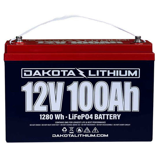 Dakota Lithium 12V 100Ah Deep Cycle LiFePO4 Battery
