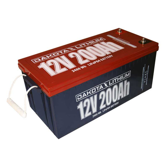 Dakota Lithium 200Ah 12V LiFePO4 Deep Cycle Battery