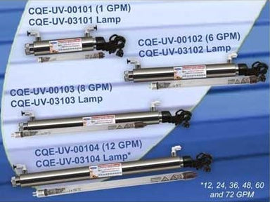 Crystal Quest 12 GPM Ultraviolet Water Sterilizer System detailed construction view demonstrating quality engineering for professional emergency preparedness solutions