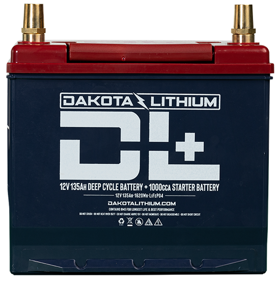 Dakota Lithium DL+ 12V 135AH Dual-Purpose Battery - A Powerful Battery for Every Purpose