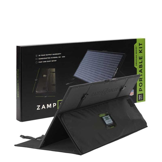 ZAMP OBSIDIAN® SERIES 100-Watt Portable Kit - Regulated