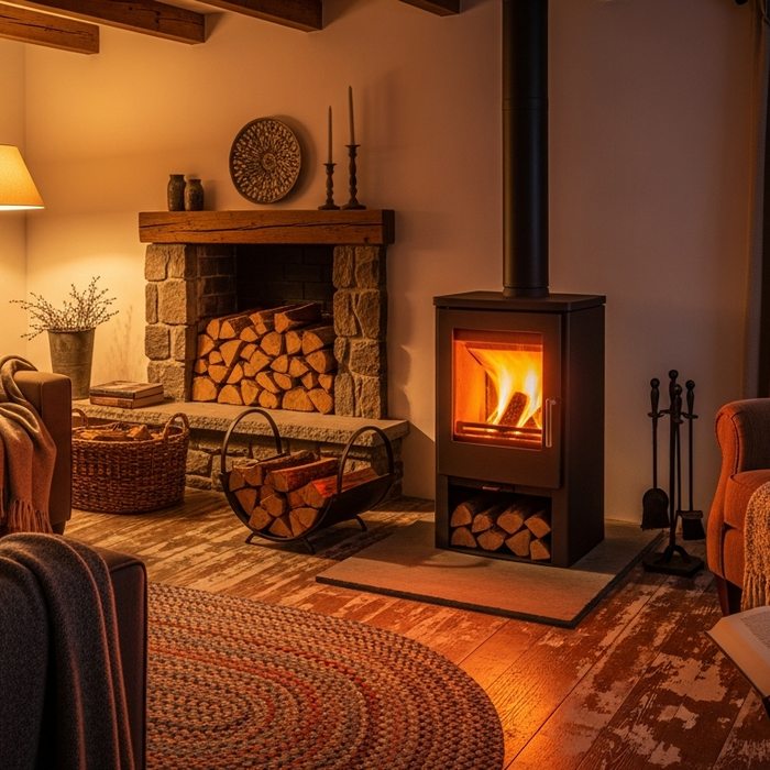 High Efficiency Wood Burner Cuts Heat Bills 60%