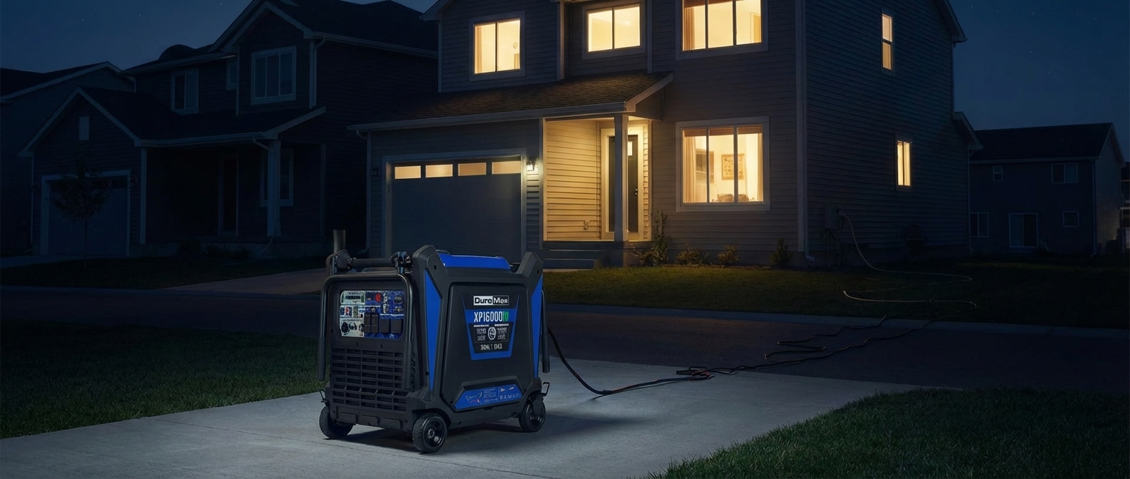 Duromax 16000 Powers Your Entire Home