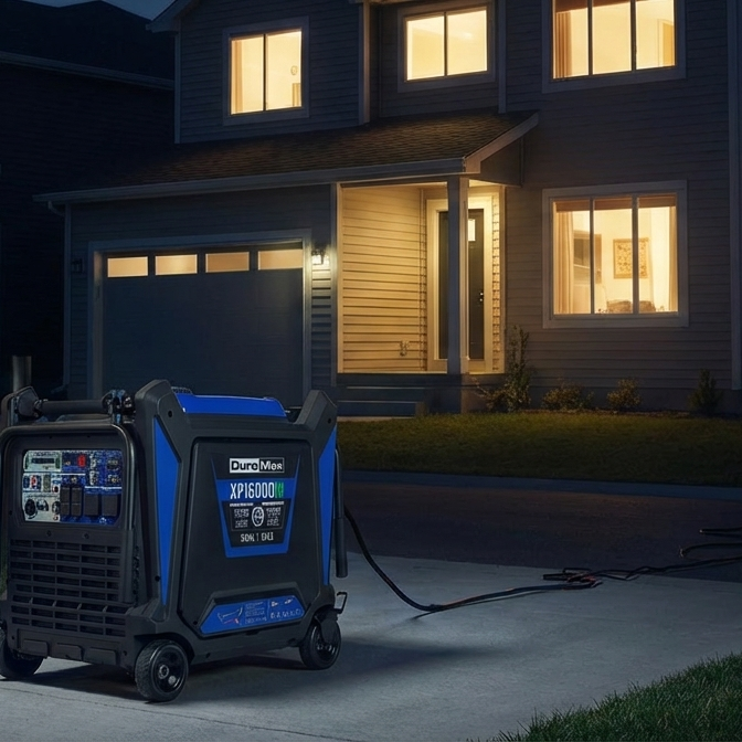 Duromax 16000 Powers Your Entire Home