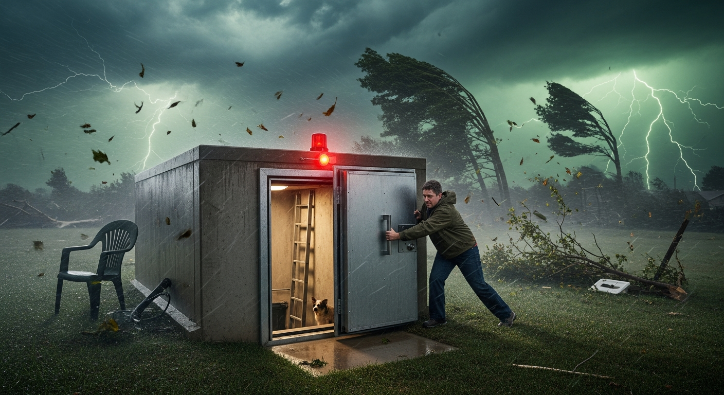 Swisher Storm Shelters Save Lives, Not Maybe