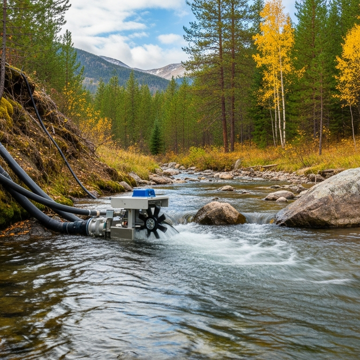 How A Hydro Electric Generator Beats Solar