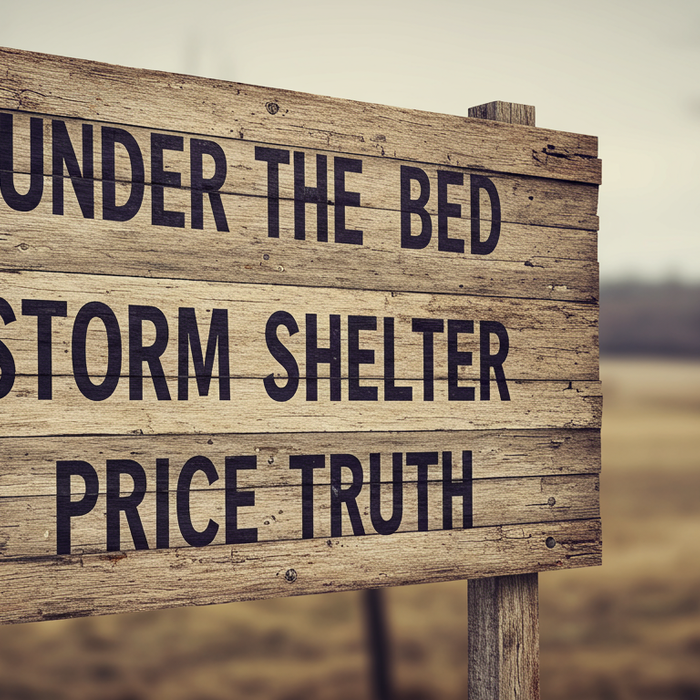 Under the Bed Storm Shelter Price Truth
