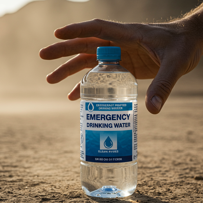 Emergency Purified Drinking Water Saves Lives
