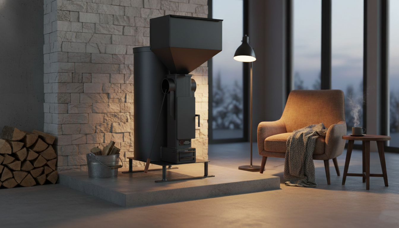 Mass Heater Rocket Stove Cuts Heating 70%