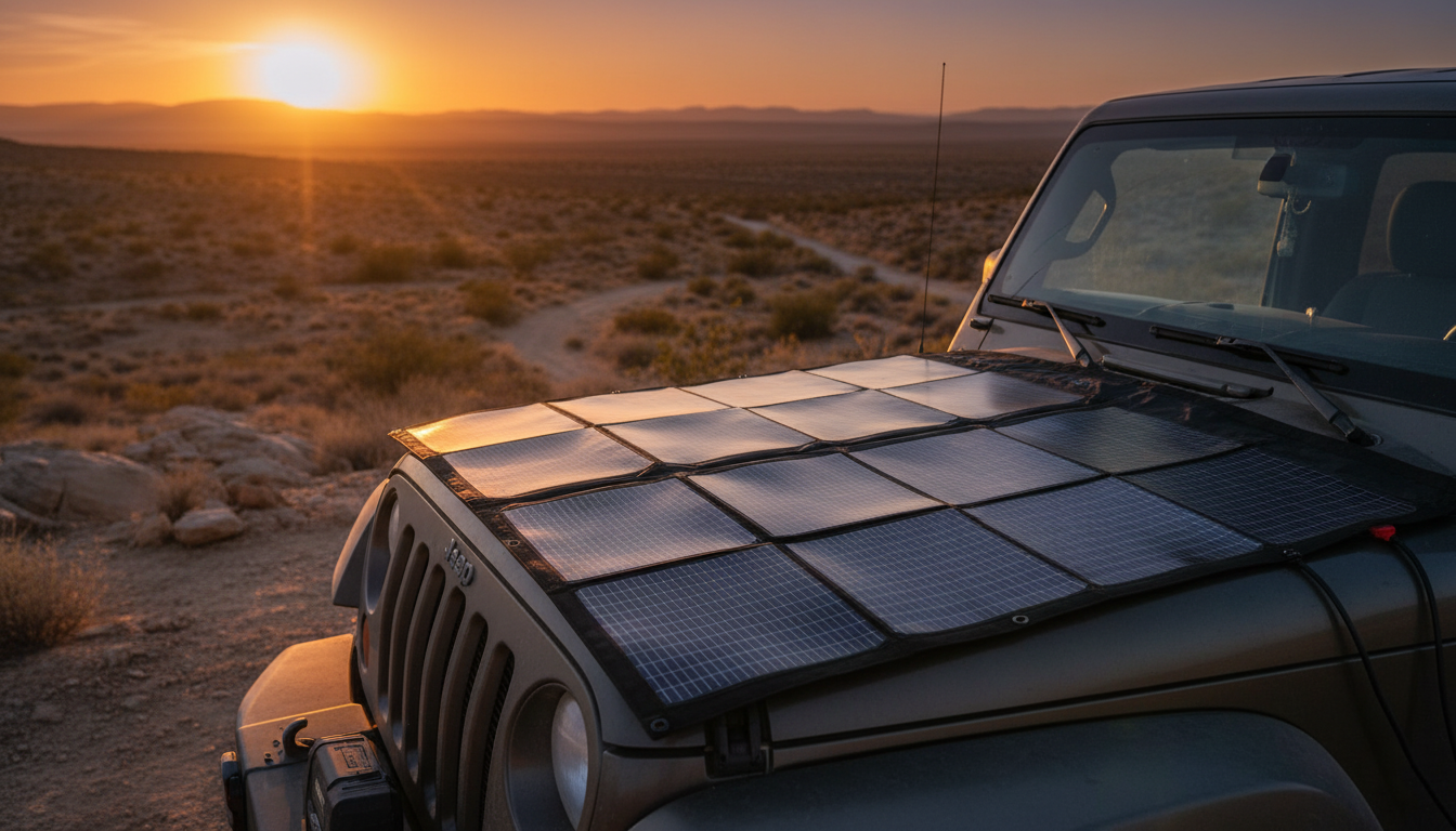 Mobile Foldable Solar Panel Power Freedom