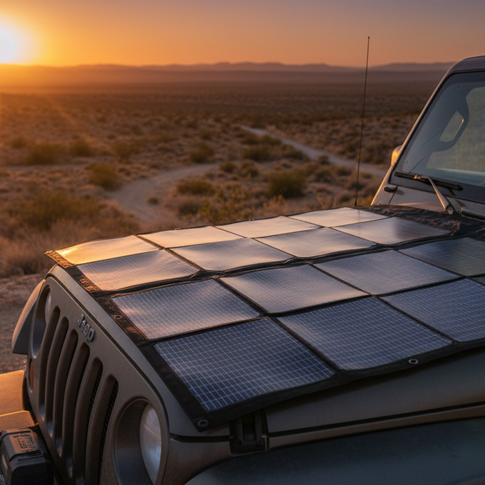 Mobile Foldable Solar Panel Power Freedom