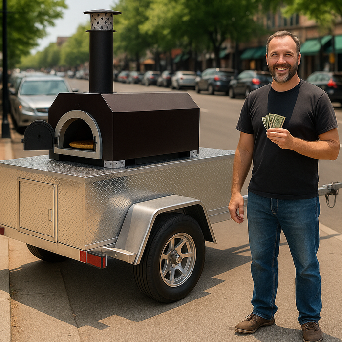 Mobile Pizza Oven Trailer Made Me $327K/Year