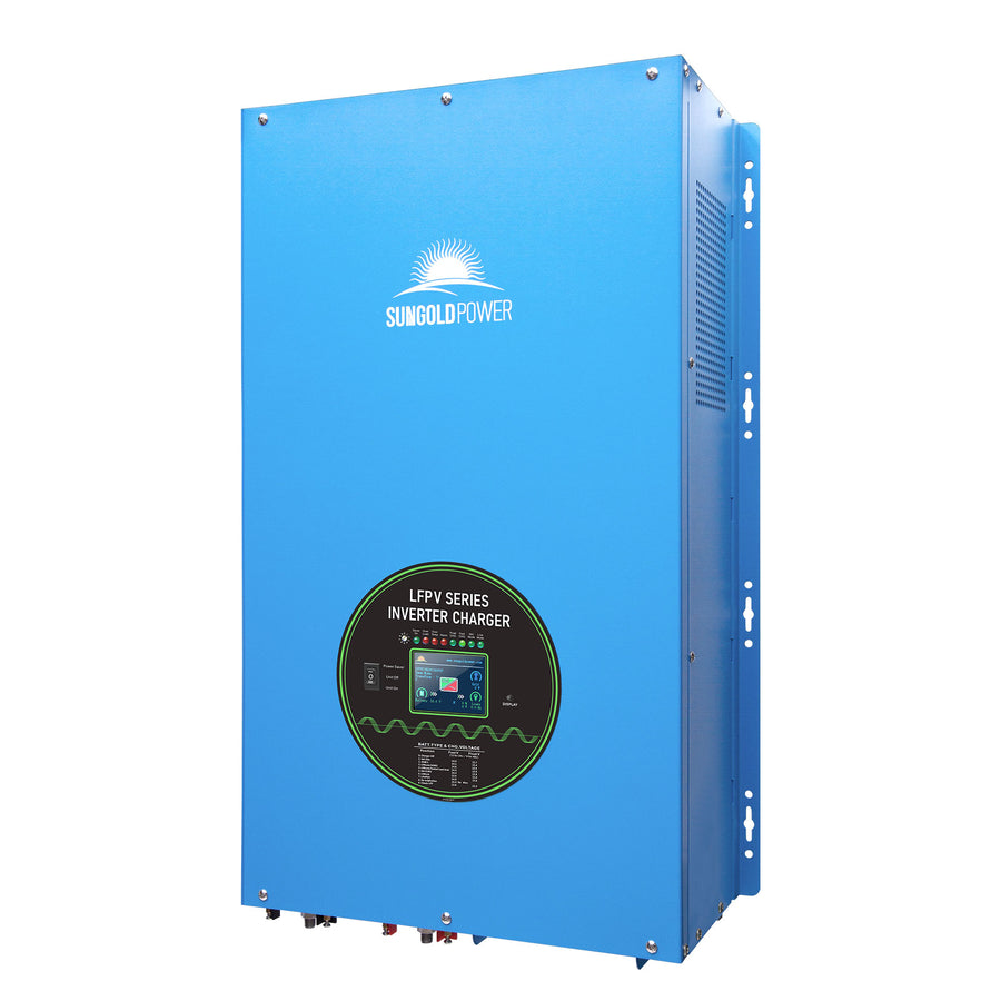 SungoldPower 18000W 48V Split Phase Pure Sine Wave Inverter Charger - Reliable Power for Preppers